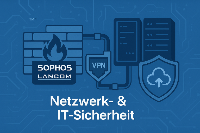 Netzwerk- & IT-Sicherheit mit Sophos, LANCOM und VPN-Lösungen IT-Sicherheitslösungen mit Firewall, VPN und Cloud-Schutz von Sophos und LANCOM